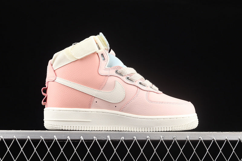 AIR FORCE 1 HIGH UTILITY FORCE IS FEMALE ECHO PINK/SAIL